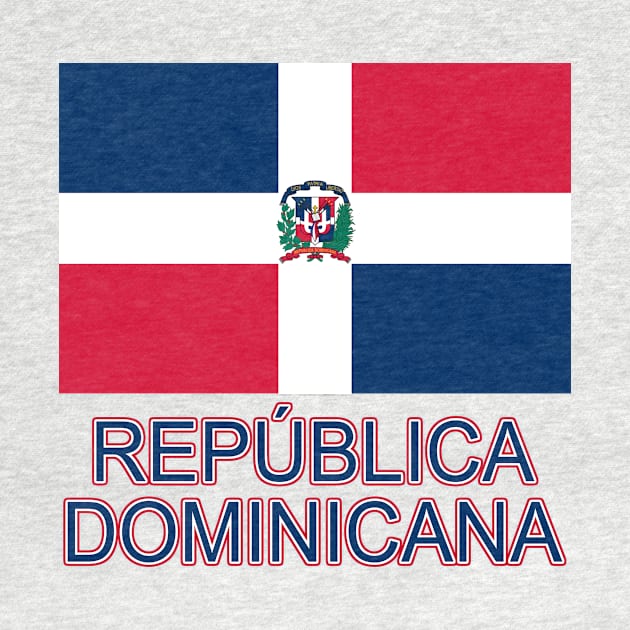 The Pride of Republica Dominicana - Dominican Flag Design by Naves